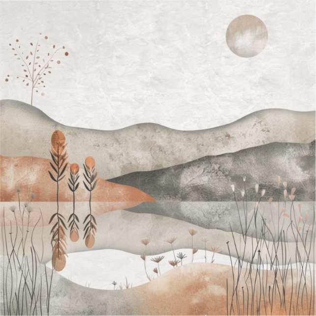 Boho Abstract Landscape (3) (Front)