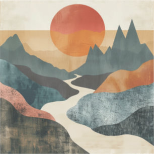 Boho Abstract Landscape (5)