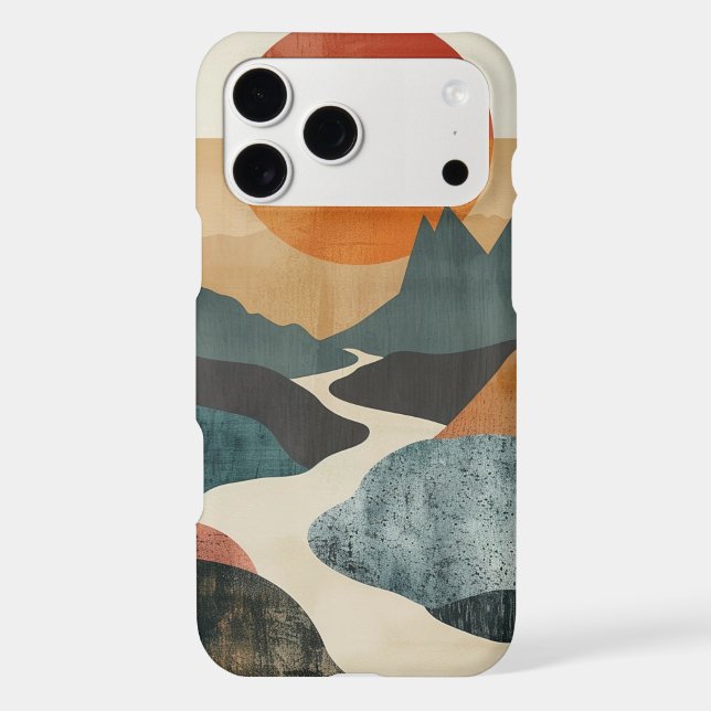 Boho Abstract Landscape (5) (Back)