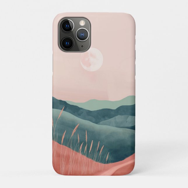 Boho Abstract Landscape (7) Case-Mate iPhone Case (Back)