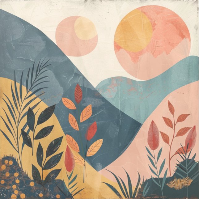 Boho Abstract Landscape (8) (Front)