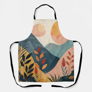 Boho Abstract Landscape (8) Apron