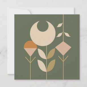 Boho Abstract Lily