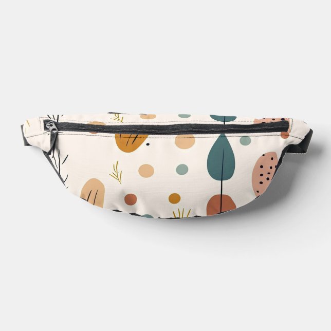 Boho Abstract Retro Modern Collection Bum Bags (Lay Down)