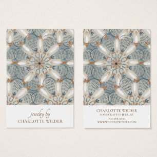 Boho Abstract Shapes Earring Display Card