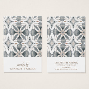 Boho Abstract Shapes Earring Display Card