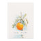 Boho Abstract Sketchy Orange Garden Wedding