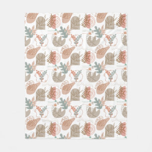 BOHO Aesthetic Pattern A11 Fleece Blanket