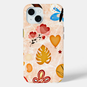 Boho Aesthetic Stickers Collage Phone Case