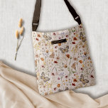 Boho All-Over-Print Tote, Shoulder Tote<br><div class="desc">This stylish boho chic bag features gorgeous hand-painted watercolor wildflowers and butterflies arranged in a lovely whimsical pattern with a name for personalising.</div>