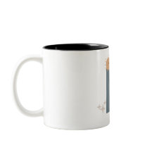 Boho Alphabet Letter B - mug