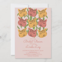 Boho Animal Cat Cheetah Safari Bridal Shower