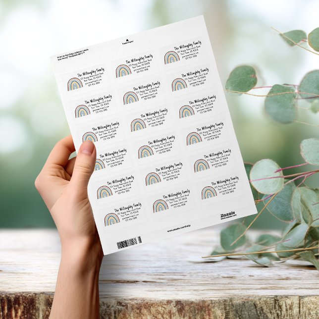 Boho Arch Homeschool Conference Label (Creator Uploaded)