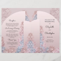 Boho arch spring flowers dusty pink hyacinths