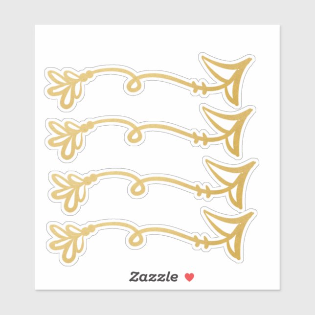 Boho Arrow Stickers (Sheet)