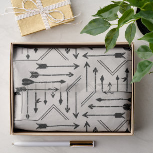 Boho Arrows and Sun V12 ID748 Tissue Paper