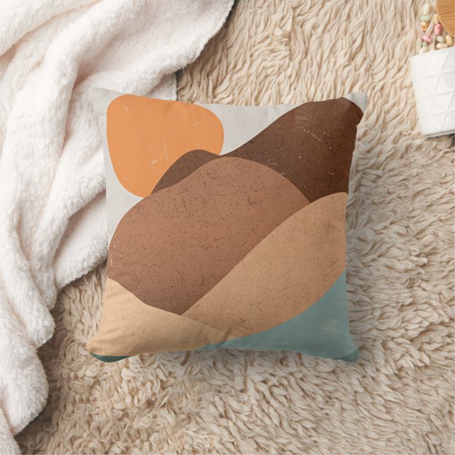 Boho art Sunset Cushion (Blanket)