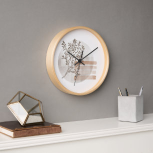 Boho Art Wall Clock - Embrace Bohemian Style