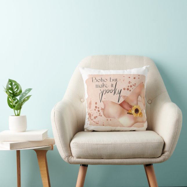 Boho Autumn Quote Cushion (Chair)