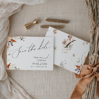 Boho Autumn Wildflower | Horizontal 