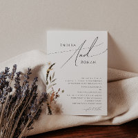Boho Autumn Wildflower | Traditional Wedding