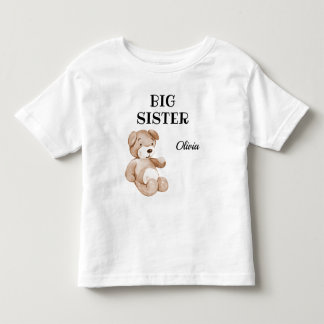 Boho Baby Shower Big Sister Baby, Toddler & Kids T-Shirt