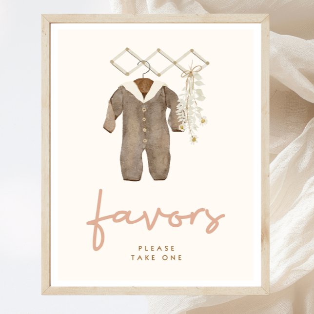 Boho Baby Shower Favours Sign (Creator Uploaded)