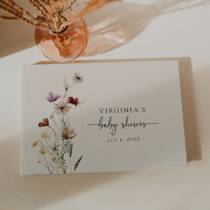 Boho Baby Shower Guest Book