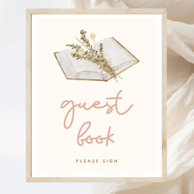 Boho Baby Shower Guest Book Sign (Creator Uploaded)