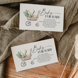 Boho Baby Stroller Gender Neutral Books for Baby Enclosure Card
