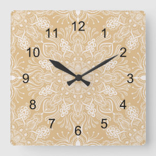 Boho Barkley Square Wall Clock