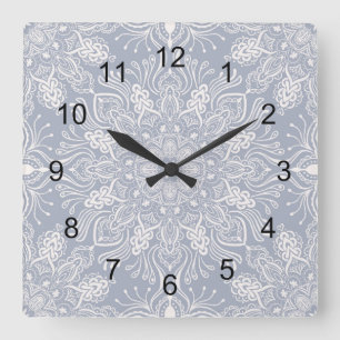 Boho Barkley  Square Wall Clock