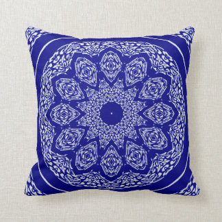 Boho Bazaar Mix & Match Cobalt & Orange Cushion