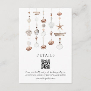 Boho Beach Details Enclosure Card