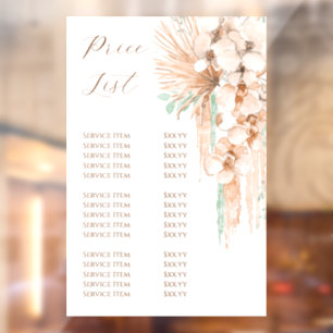 Boho Beige and Mint Price List