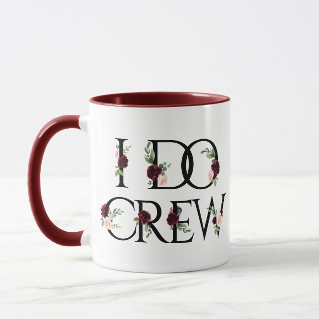 Boho Bling | Bachelorette Bridal Party I Do Crew Mug (Left)