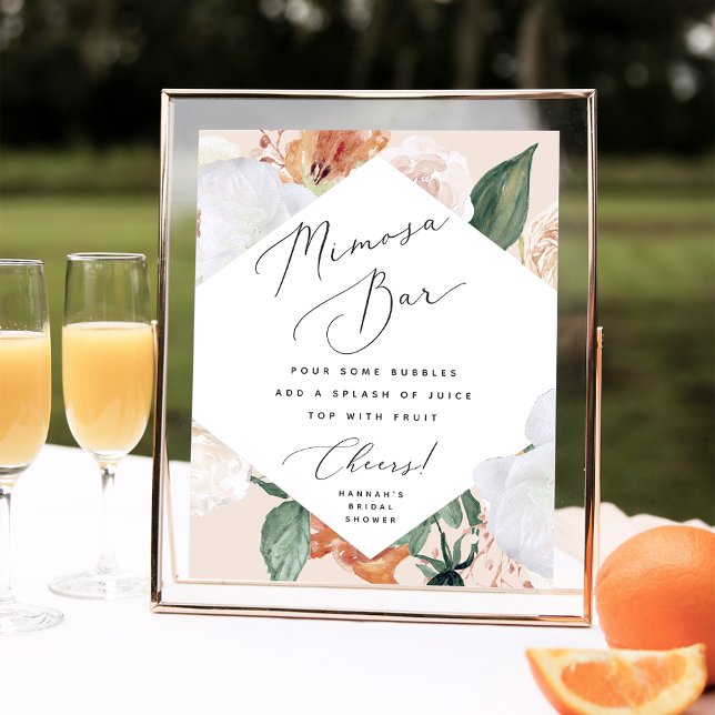 Boho Blooms Mimosa Bar Sign (Creator Uploaded)