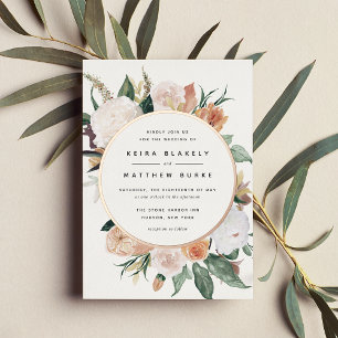 Boho Blooms Modern Floral Wedding