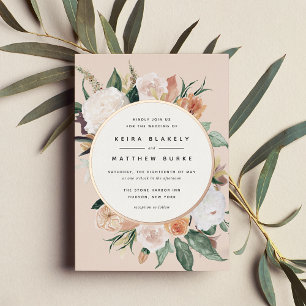 Boho Blooms Modern Floral Wedding