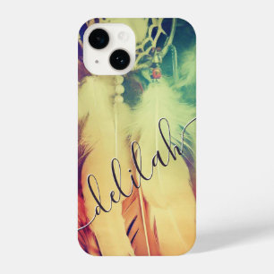 Boho Bohemian Dreamcatcher Feathers Retro Stunning iPhone 14 Case