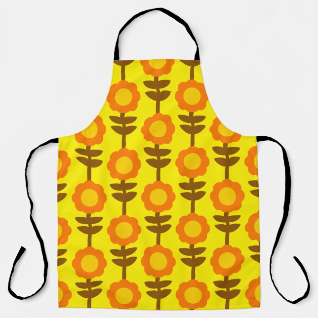 Boho Botanica All-Over Print  Apron (Front)