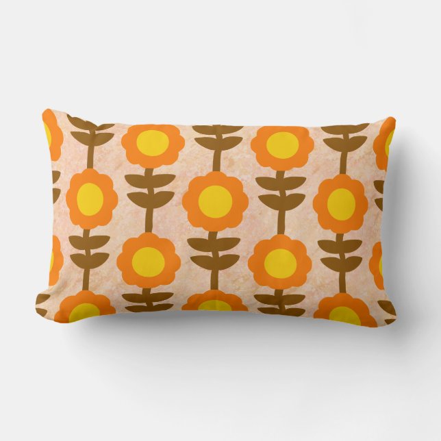 Boho Botanica Throw Pillow (Front)
