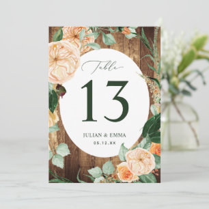 Boho Botanical Rustic Farmhouse Barn Floral Custom