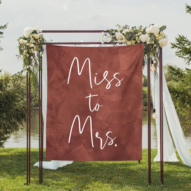 Boho Bridal Shower Backdrop Decor Miss To Mrs. Tapestry (Boho Bridal Shower Backdrop Decor Miss To Mrs.
)