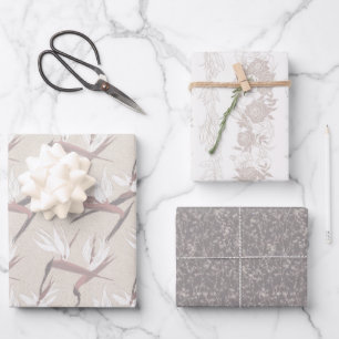 Boho Bride-Set C, Tropical Romance Gift Wrap