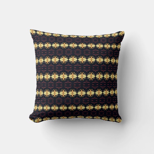 Boho bubbly rows cushion (Front)