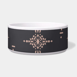 Boho bull skull, ethnic seamless.