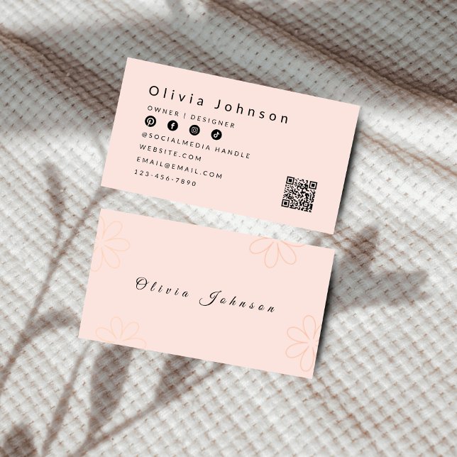 Boho Business Card (Creator Uploaded)
