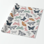 Boho Butterfly Enchanted Wrapping Paper<br><div class="desc">Flutter on over and step into a world of enchantment with our Printable Enchanted Butterfly Party Decor! Perfect for birthdays, baby showers, or any special occasion, our printable butterfly decor will make your event truly unforgettable. Let your imagination take flight and create memories that will flutter in the hearts of...</div>