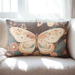 Boho Butterfly  Lumbar Cushion